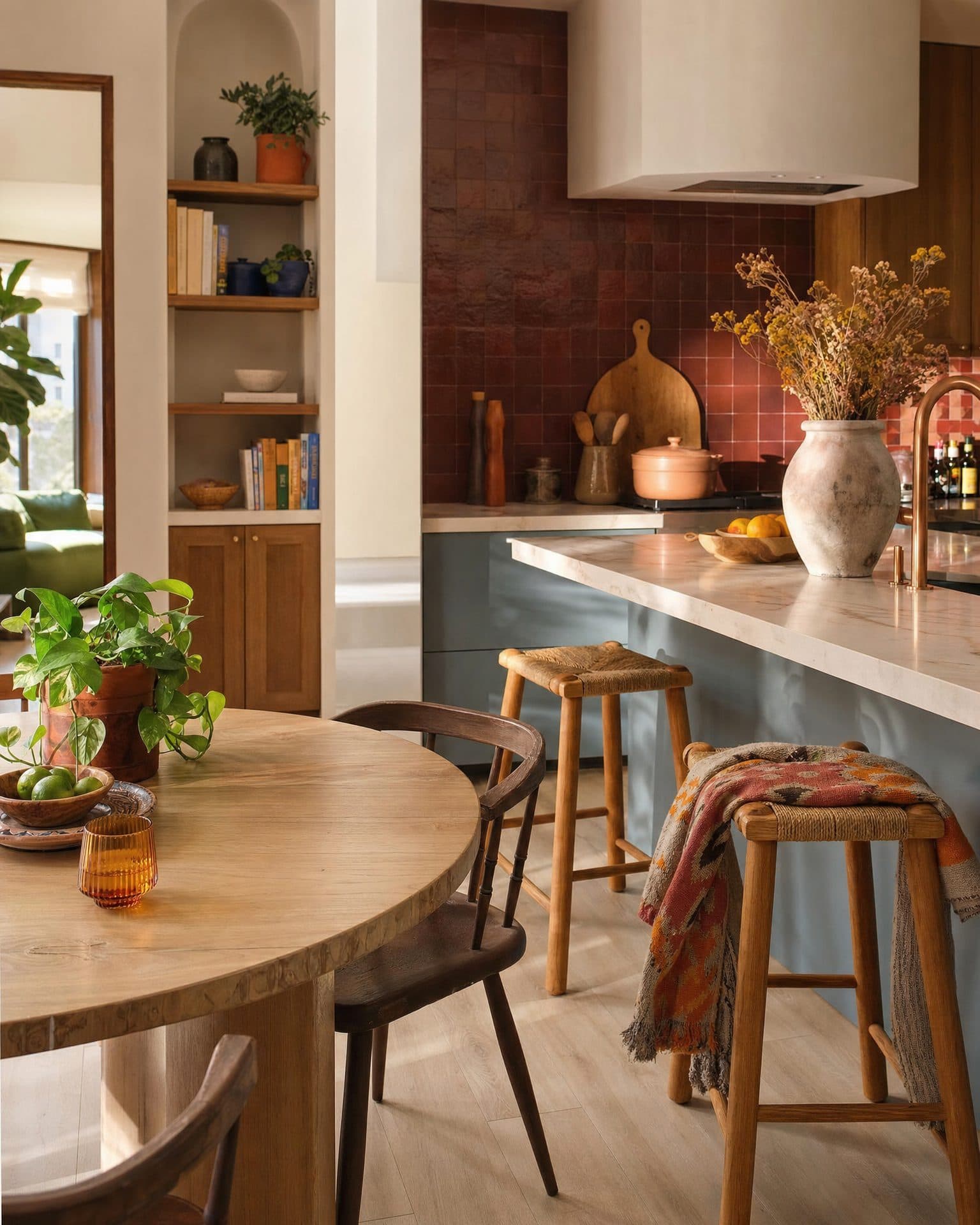 A finished kitchen on PMPro floors